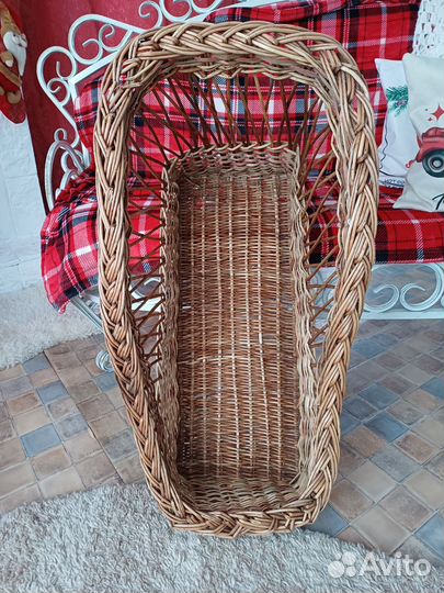 Санки из лозы