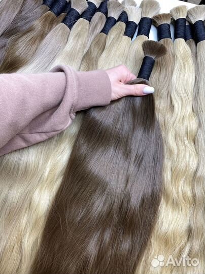 Славянские волосы, 55см, рассрочка Подели