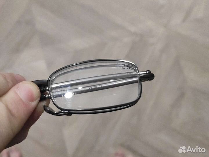 Складные очки с диоптриями +2.5