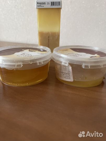 Сахарная паста и воск для депиляции шугаринга