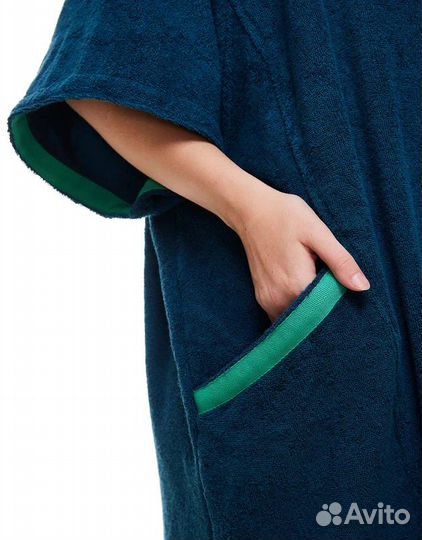 Пончо-полотенце Red Paddle Luxury navy L