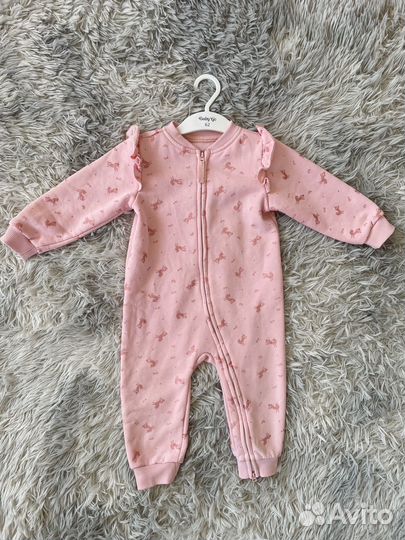 Флисовый комбинезон 86