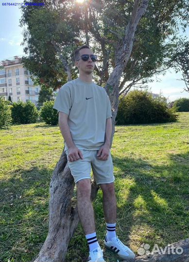 Спортивный костюм шорты и футболка найк (Арт.66085