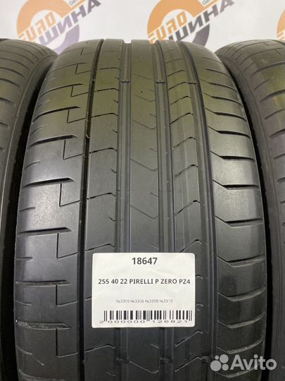 Pirelli P Zero PZ4 255/40 R22