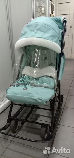 Санки коляска nika kids