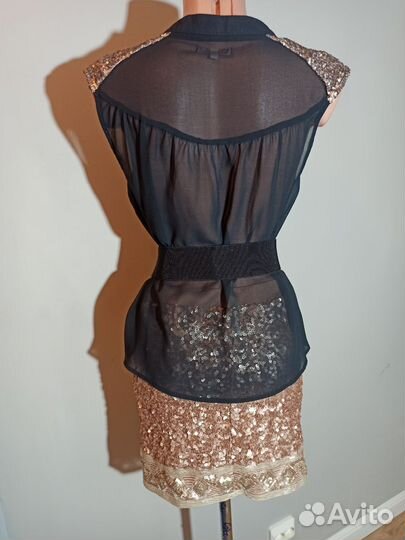 Винтажная блуза Review 42/44