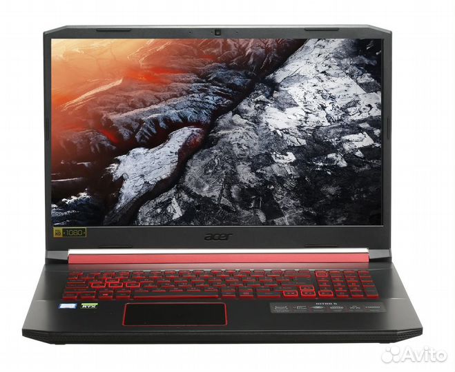 Acer 17.3 i5-9300H 4яд8пт RTX2060/6 16Гб SSD512