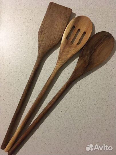 Лопатка кухонная деревянная