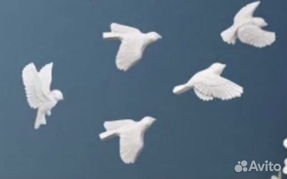 Декор птицы на стену