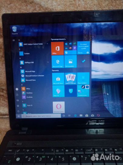 Ноутбук + сумка asus