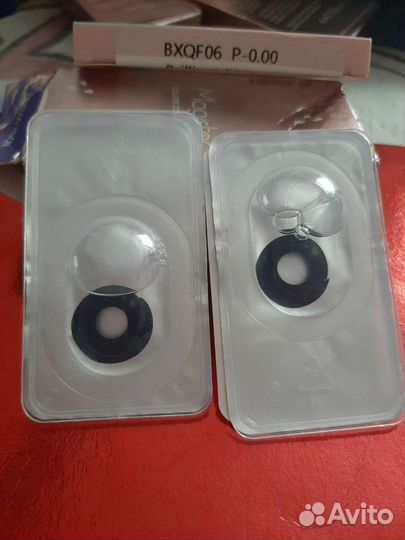 Цветные линзы черные