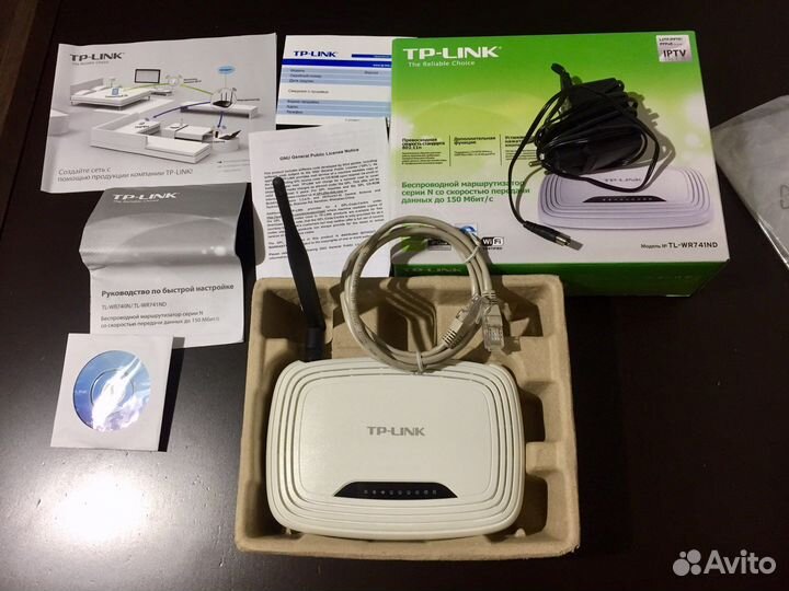 Wi-Fi роутер TP-Link TL-WR741ND