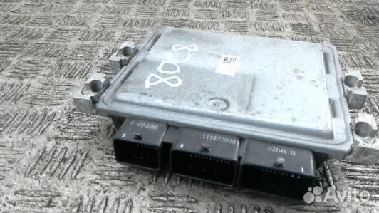 Блок управления двс nissan qashqai J10 (80C08PC01)
