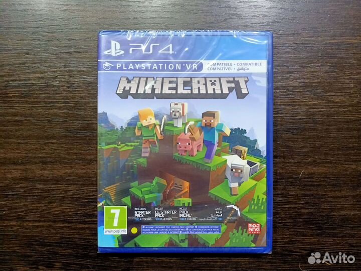 Minecraft ps4 диск / Новый