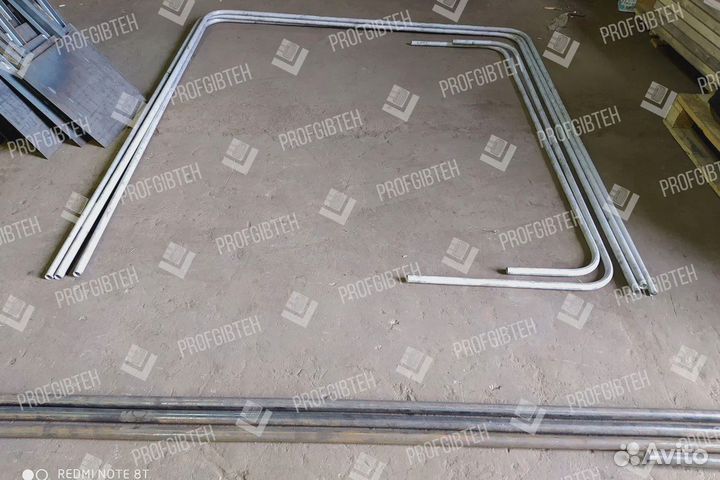 Гибка трубы профильной / круглой