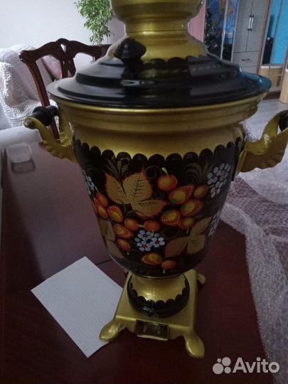 Самовар тульский электрический новый