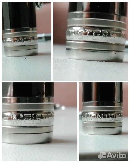 Montblanc перьевая ручка новая металл