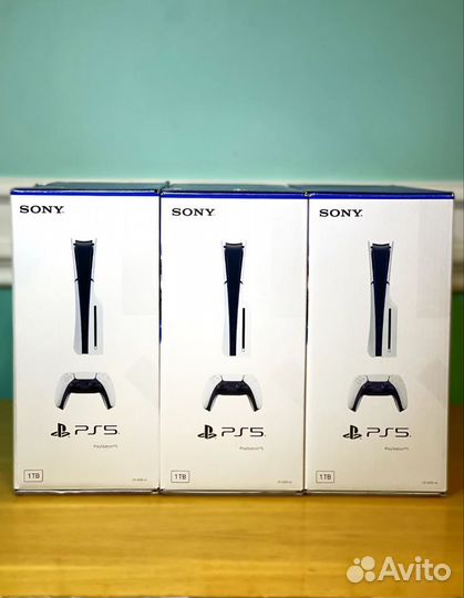 Новый Sony PlayStation 5 Slim/ с дисководом/ 1Tb