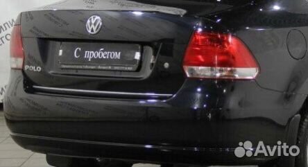 Бампер задний на Volkswagen Polo V 2010-2015