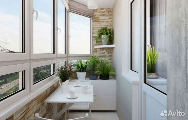 Остекление лоджии