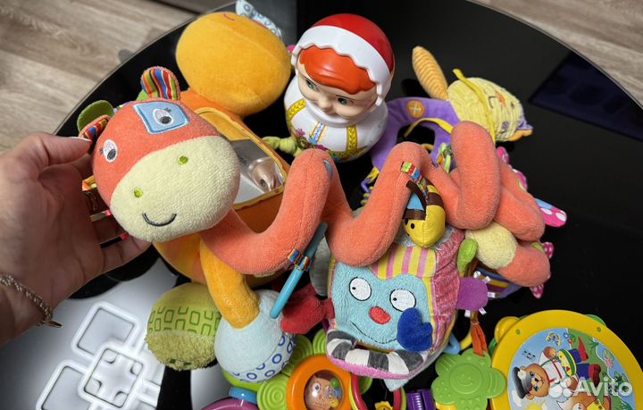 Развивающие подвесные игрушки грызунки пакетом