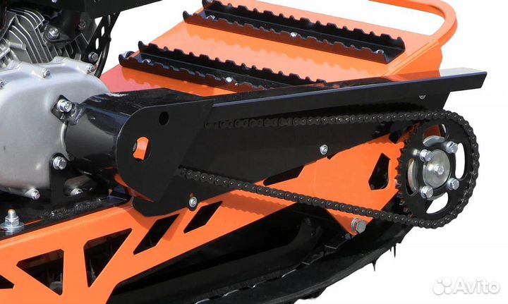 Мотосноуборд promax snowbike flame