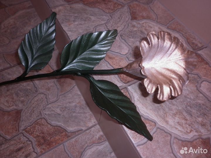 Цветы кованые