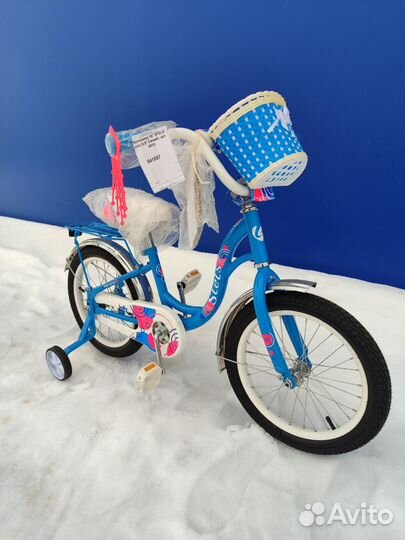 Велосипед детский 16 stels jolly синий