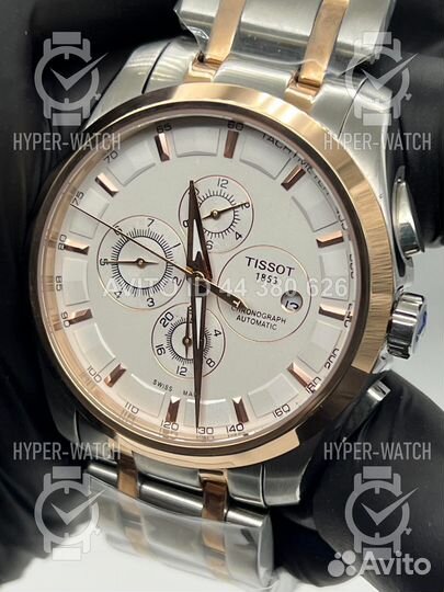 Часы Tissot Couturier Chronograph 39mm