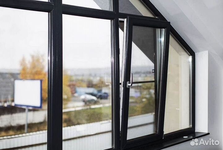 Пластиковые окна окрашенные в массе – ART