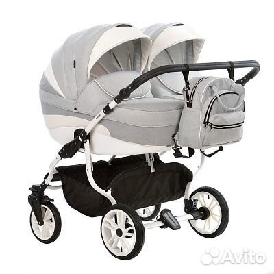Коляска для двойни indigo DUO