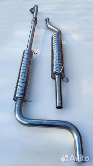 Выхлопная система rzvs на ваз 2114