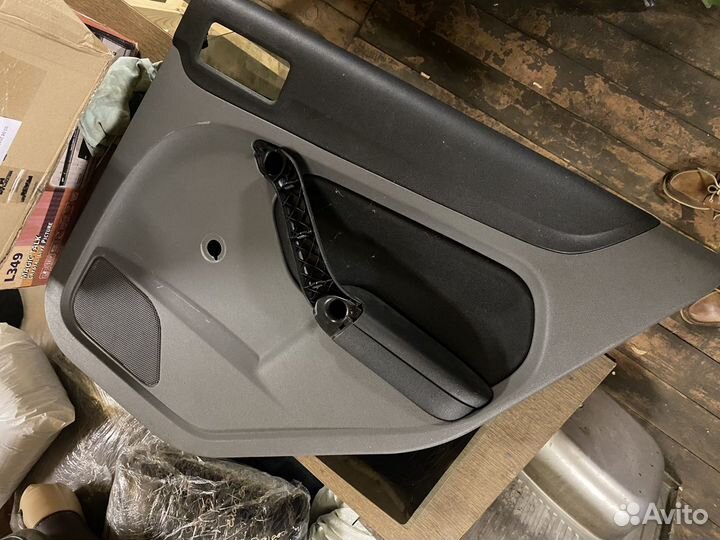 Карта двери + стеклоподъемник+колонка ford focus 2