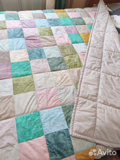 Покрывало плед одеяло лоскутное на заказ