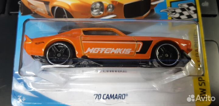 Модель Hot Wheels '70 Camaro. -2018