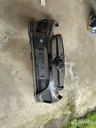 Передний бампер мерседес GLE coope