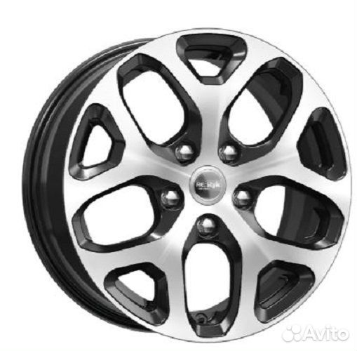 Диск K&K кс869(ZV 16 Octavia FL) Алмаз Черный 6,5*