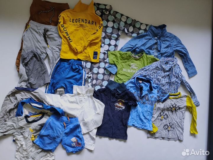 Вещи пакетом на мальчика, вещи пакетом 110-116