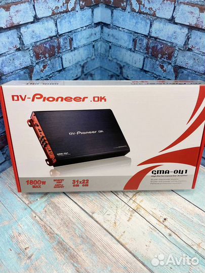 Усилитель 4 канальный Pioneer 1800w арт 659