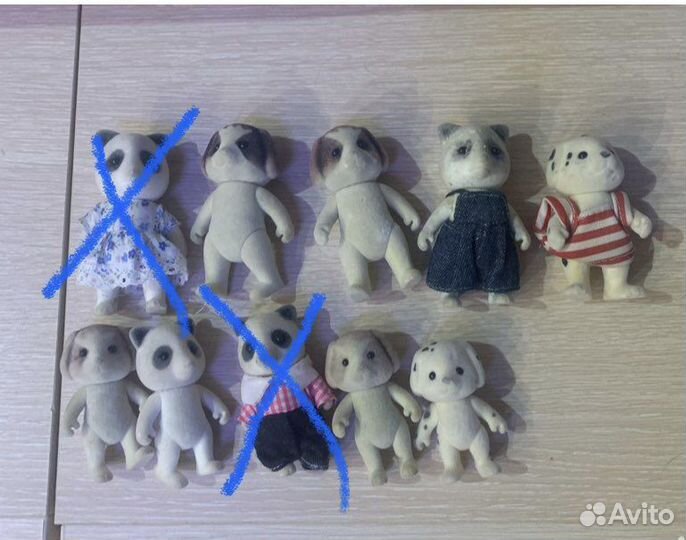 Коллекции пони и сильвания фэмили