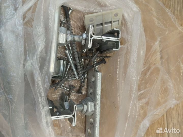 Комплект роликов с направляющей