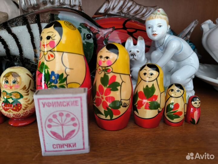 Матрешки разные лотом