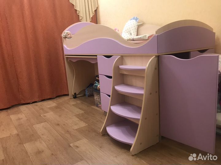 Кровать-чердак