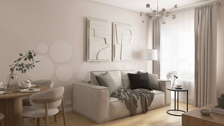 3-к. квартира, 53,1 м², 11/15 эт.