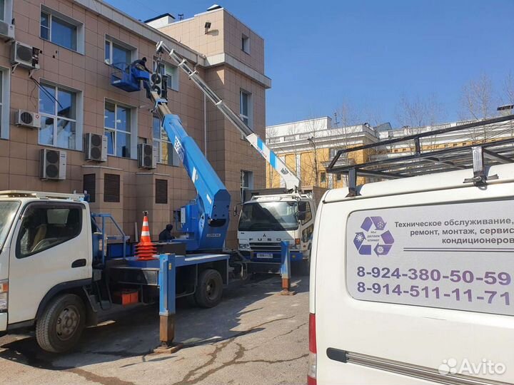 Монтаж кондиционеров, вентиляции. Обслуживание