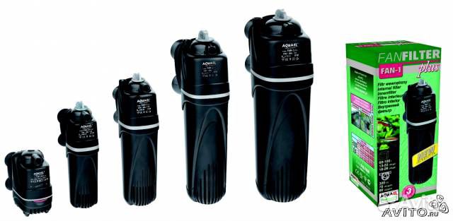 Внутренние фильтры aquael FAN-mini, 1, 2