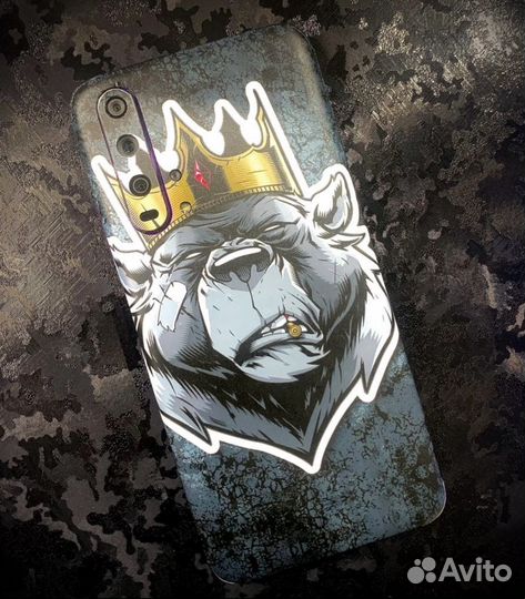 Текстурная защита на телефон