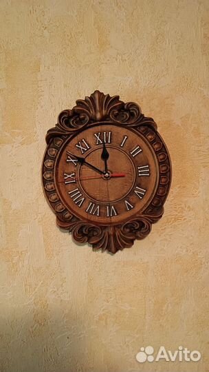 Часы настенные ручной работы