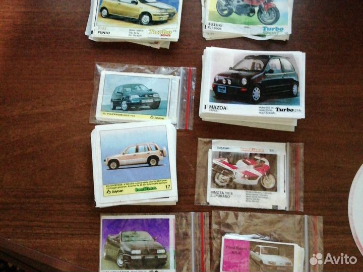 Вкладыши СССР от жвачек