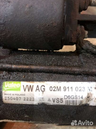 Стартер volkswagen passat b6